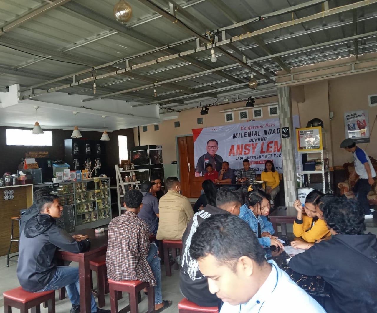 Dukungan Terus Mengalir, Milan Ngada Deklarasi Ansy Lema Calon Gubernur NTT