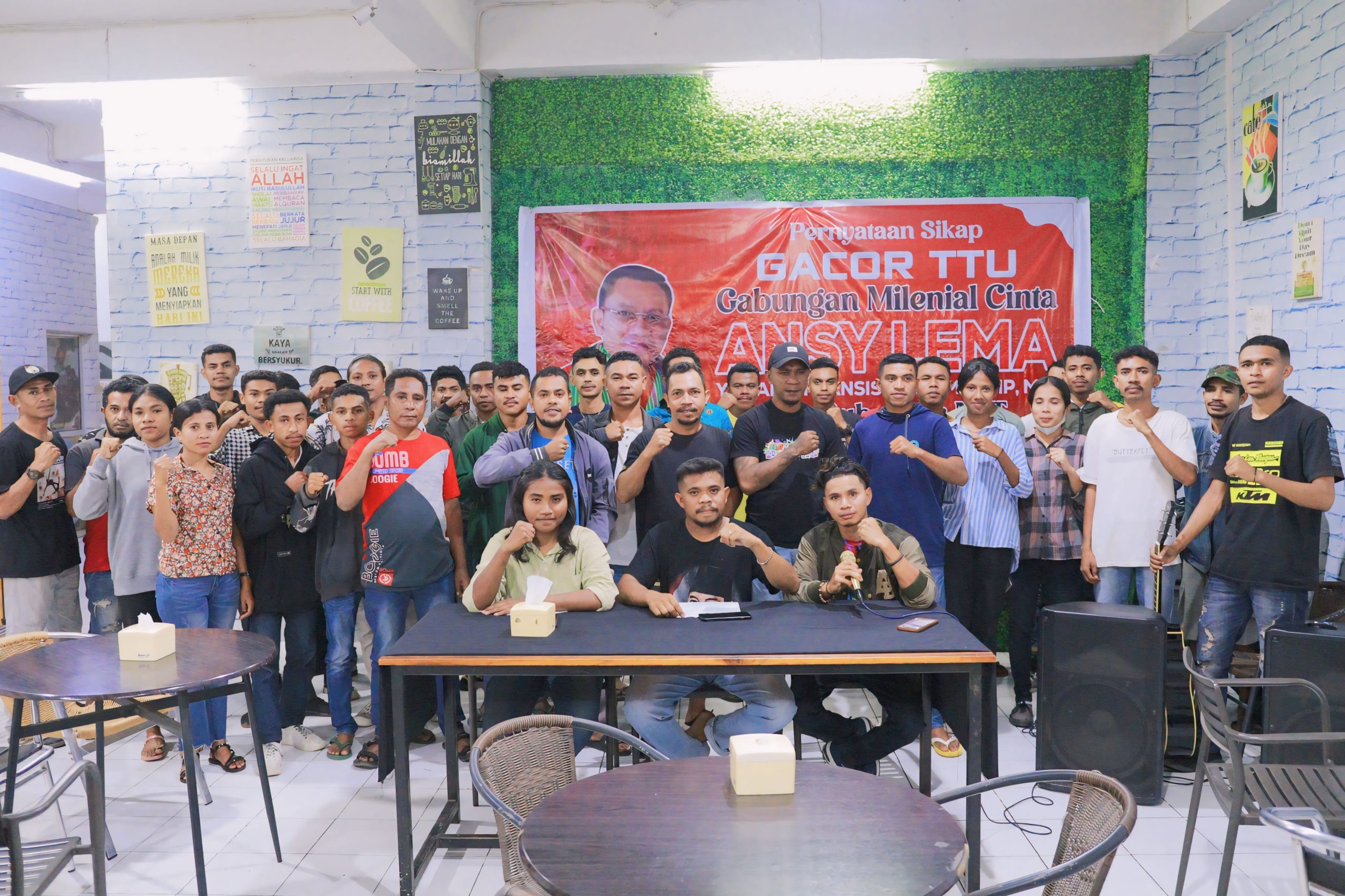 Tidak Mau Ketinggalan, Gacor Gen Z dan Milenial TTU Deklarasi Dukung Ansy Lema Maju NTT 1