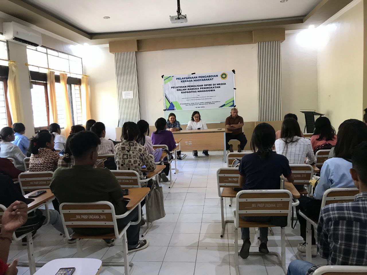 Tim LPPM Bekali Mahasiswa Sosiologi Undana Kupang Menuju Kesuksesan