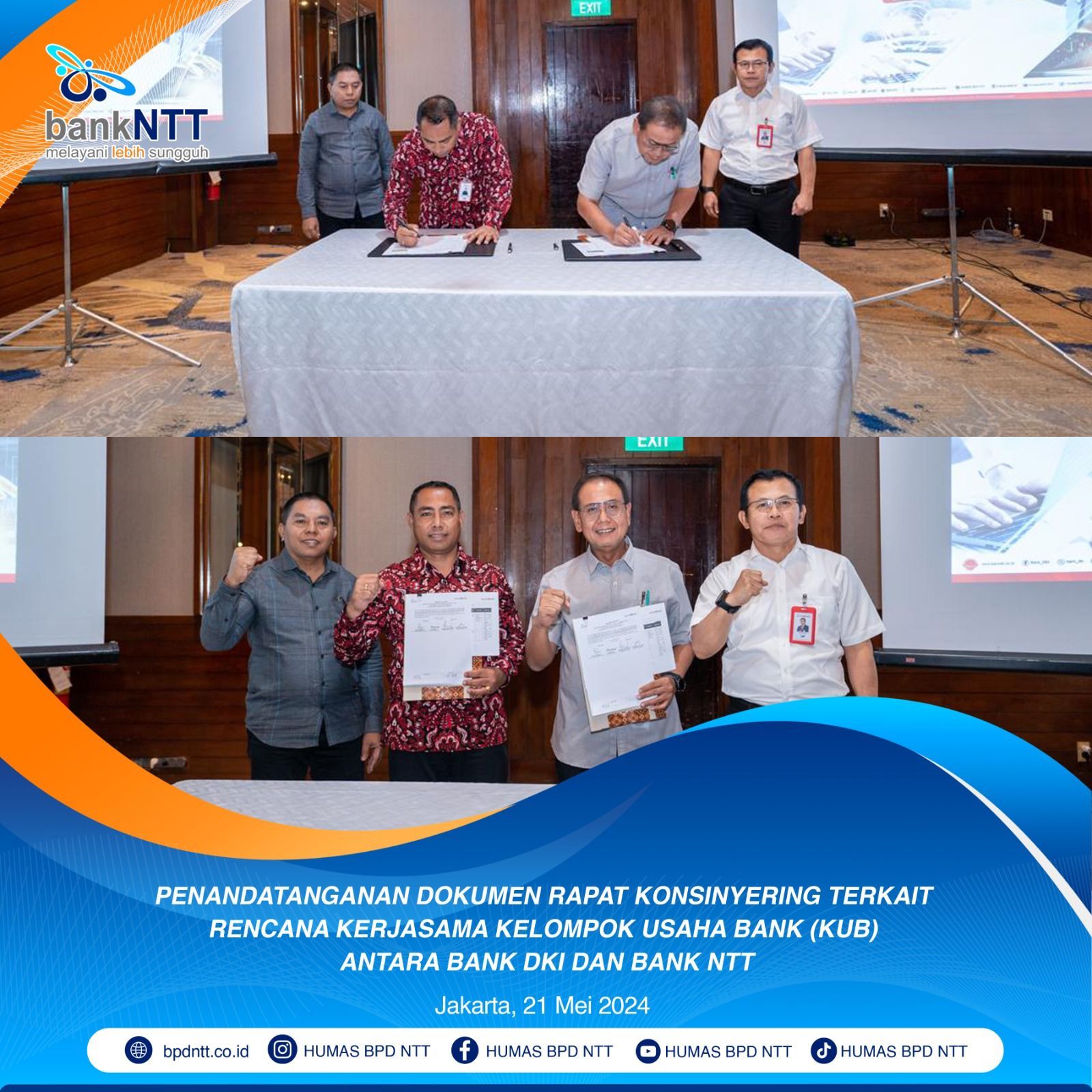 Langkah Strategis PLT Dirut Bank NTT Penuhi Modal 3 T Untuk Kerjasama Bank DKI