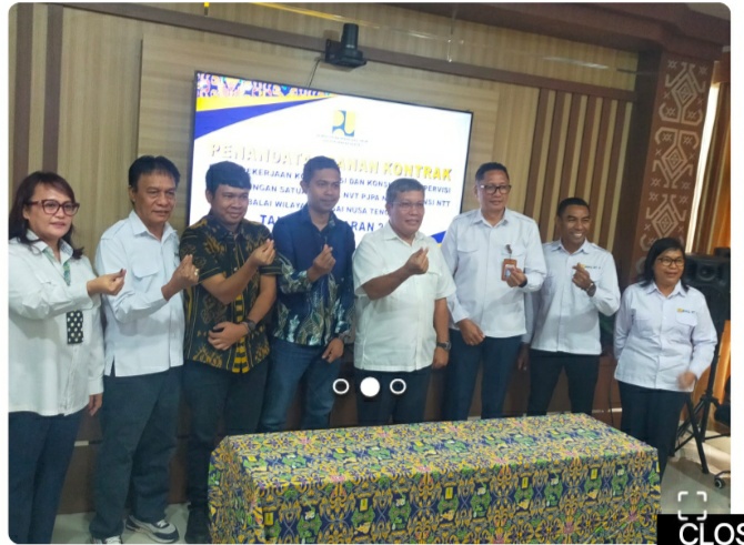 Kabar Gembira,Bendung Netemnanu Mulai Dikerjakan,Ini Permintaan Kepala BWS NT 2 Untuk Penyedia Jasa