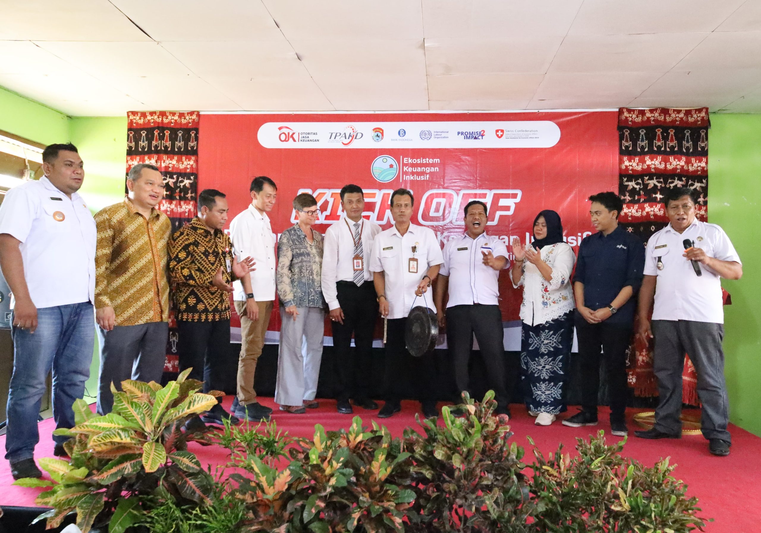 OJK,Bank NTT dan Ilo Jadikan Desa Kaliuda Desa Percontohan Program EKI di NTT