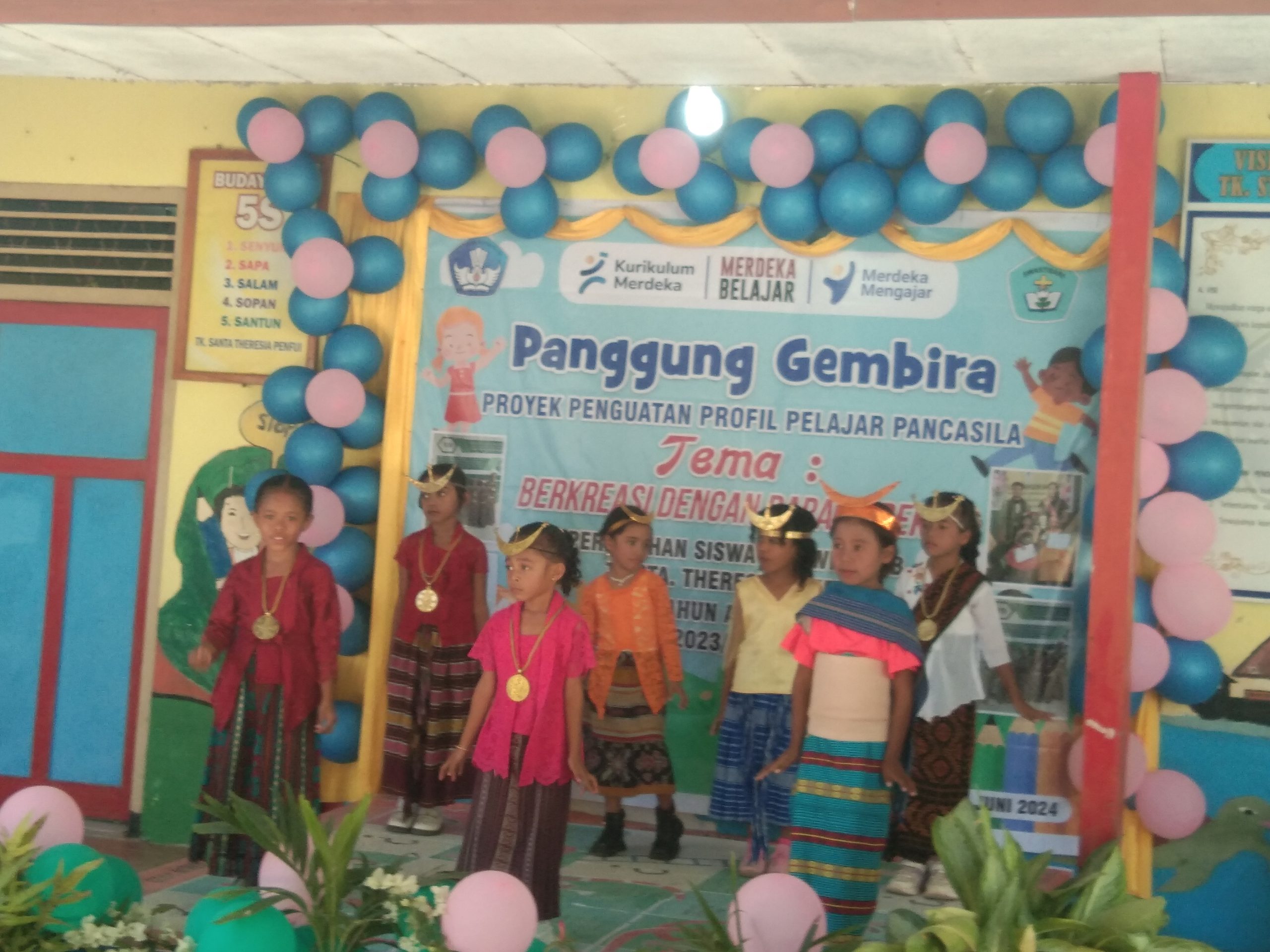 TK Santa Theresia Penfui Gelar Perpisahan Bersama Siswa- Siswi TK- B