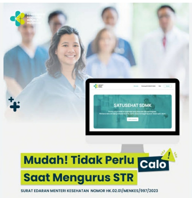 Gratis! Bikin STR Bagi Dokter dan Nakes Sesuai Permenkes RI Tahun 2024