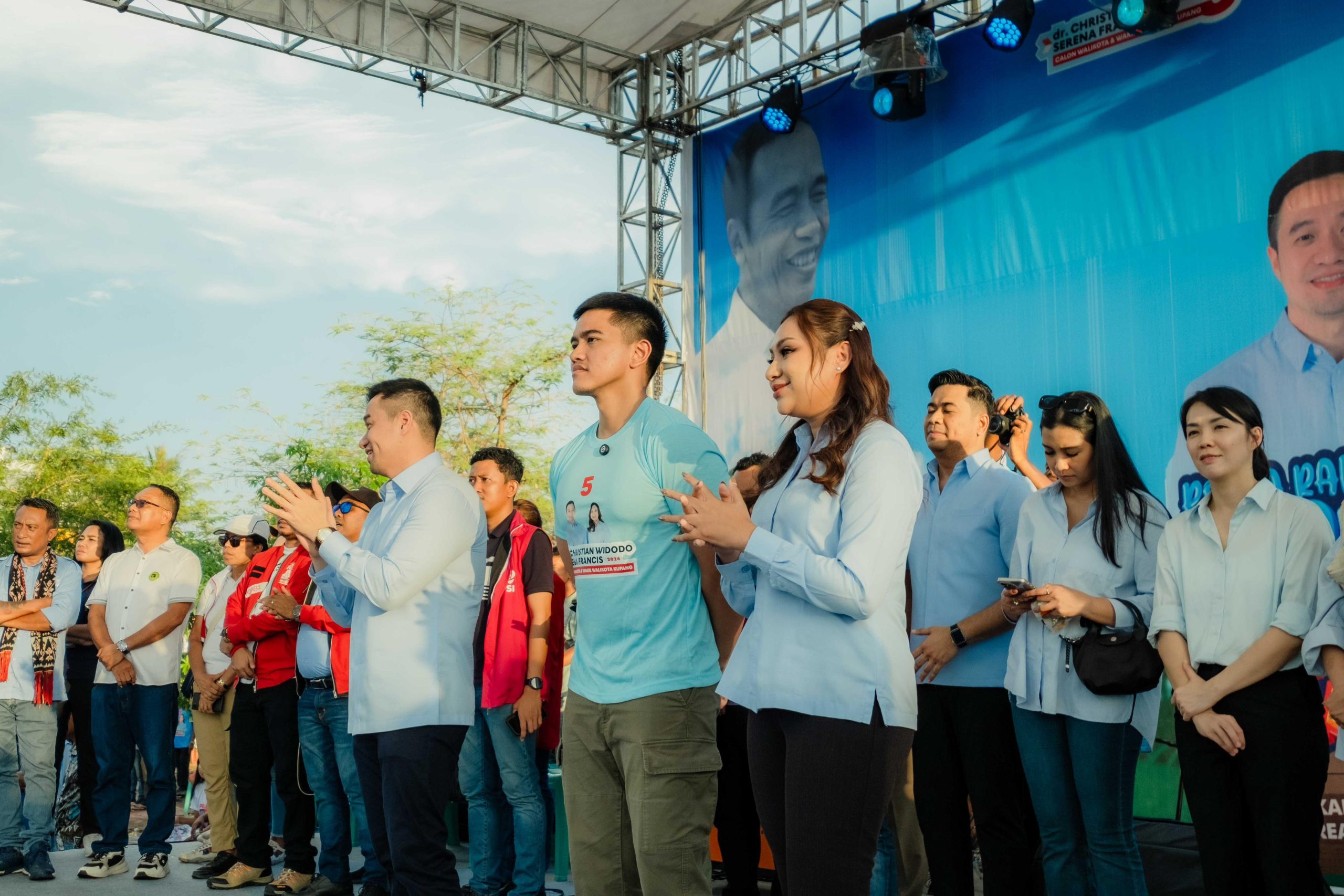 Christian Widodo-Serena Francis Dapat Dukungan Penuh dari Presiden Prabowo di Pilkada Kota Kupang