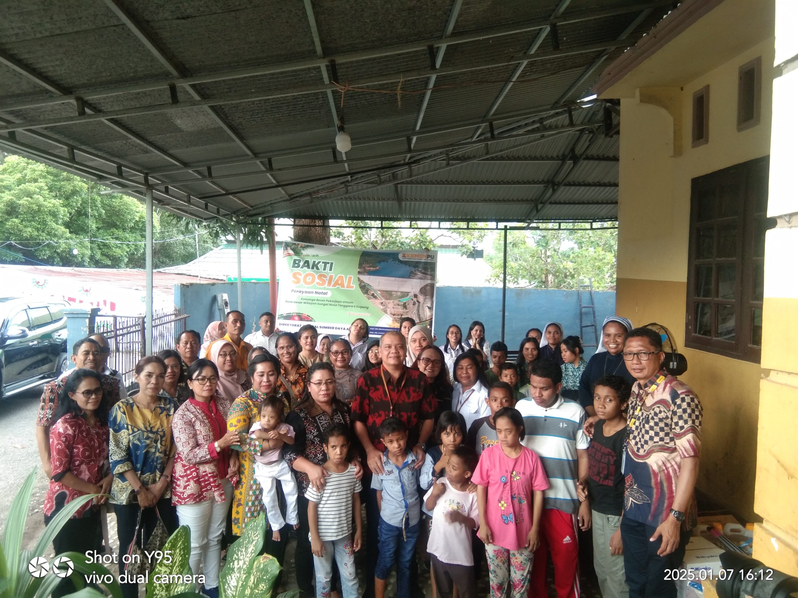 Bakti Sosial Natal PUPR: Kepala BBWS Nusa Tenggara II Serukan Harapan untuk Masa Depan Anak Panti Asuhan