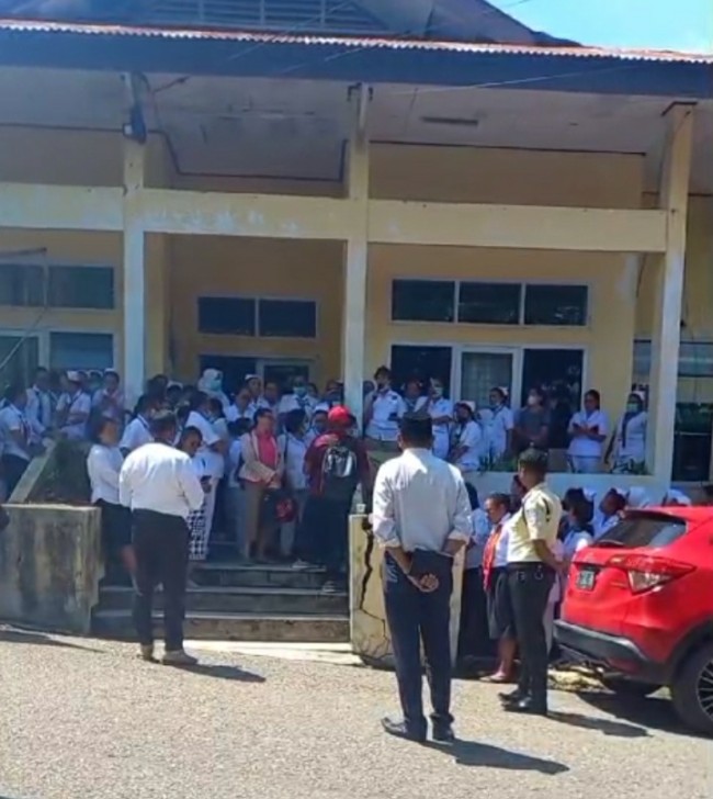 “Nakes RSUD W.Z Yohanes Kupang Mogok Kerja,Gegara Uang Jasa di Pangkas 50 Persen”!