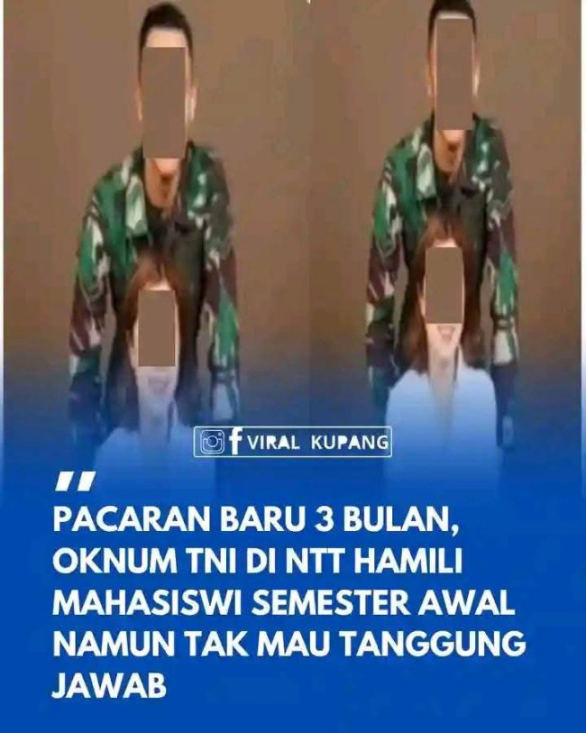 “Dari Cinta ke Pengkhianatan: Kasus TMS dan Pratu AM yang Mengguncang Dunia Militer”