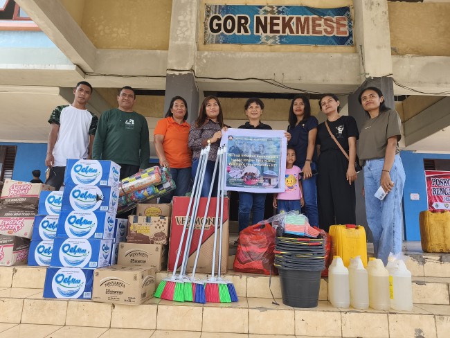 YBKM Hadirkan Harapan di Tengah Duka 421 Jiwa di Gor Nekamese Soe