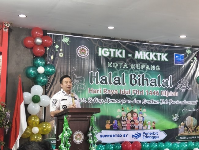 Wali Kota Kupang Ajak Semua Pihak Jalin Persaudaraan, Saat Halal Bihalal Guru PAUD