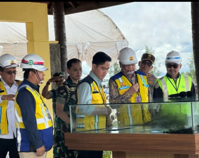 Wapres Gibran Tinjau Pembangunan Bendungan Manikin Proyek Strategis Nasional yang Berdampak Multisektoral