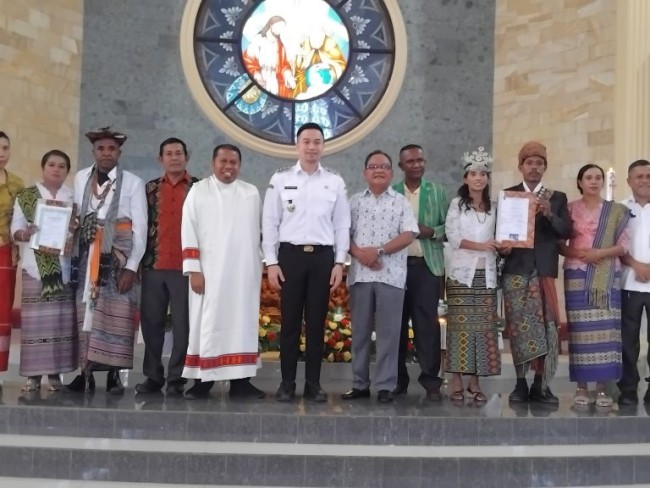 Langkah Nyata Pemkot Kupang Lindungi Hak Sipil Keluarga lewat Nikah Massal bagi 93 Pasangan