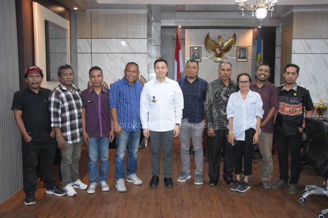Wali Kota Kupang Terima Audiensi GEMPAR Flotim Kupang