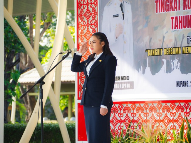 Wakil Wali Kota Pimpin Upacara Peringatan Harkitnas ke-117 Tingkat Kota Kupang