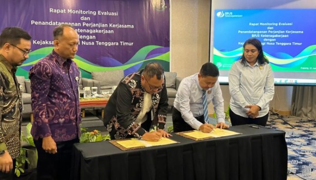 Kolaborasi Strategis BPJS Ketenagakerjaan dan Kejati NTT Perkuat Penanganan Datun