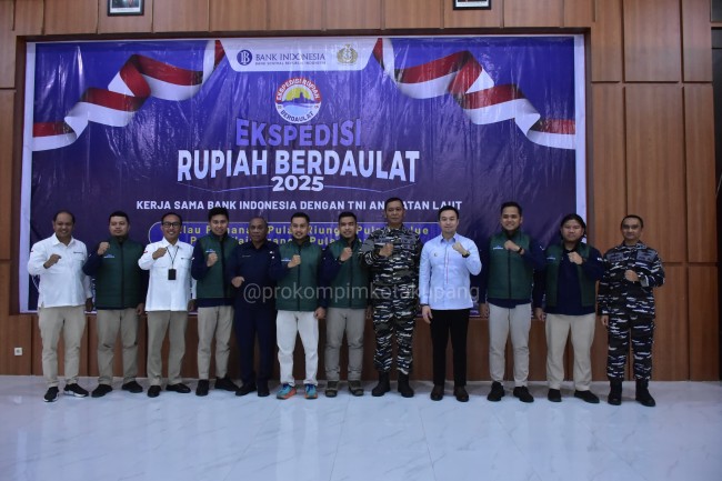 Wali Kota Kupang Hadiri Kegiatan Ekspedisi Rupiah Berdaulat 2025