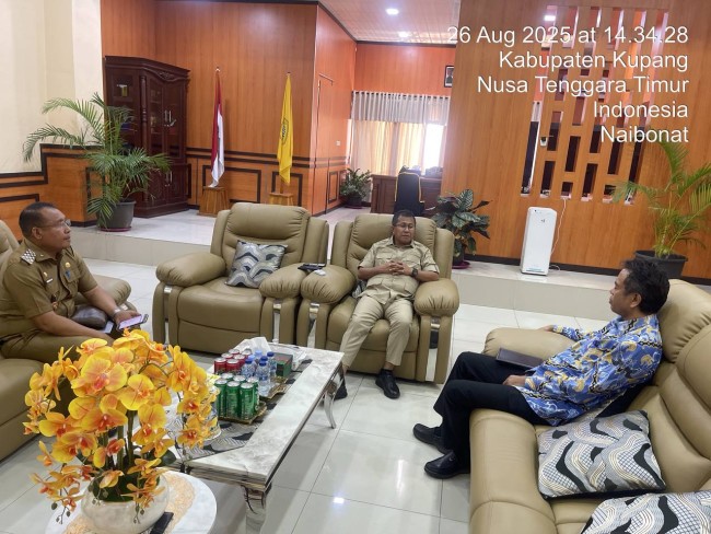 Ombudsman NTT Temui Bupati Kupang: Komitmen Perkuat Pengawasan Layanan Publik
