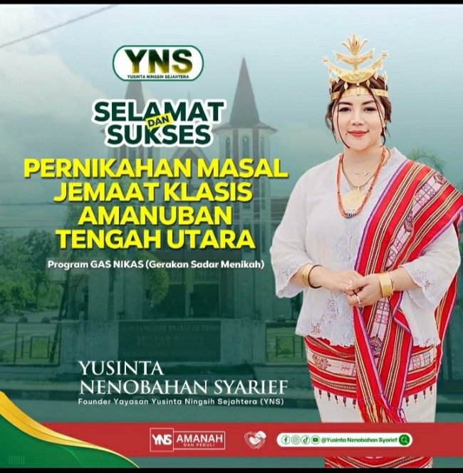“YNS Hadirkan Gas Nikah di TTS, Bukti Kolaborasi Gereja dan Pemerintah untuk Rakyat”