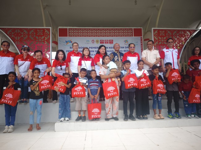 Sehari Dilantik, PINTI NTT Langsung Tancap Gas: 1.000 Anak Disapa dengan Kasih