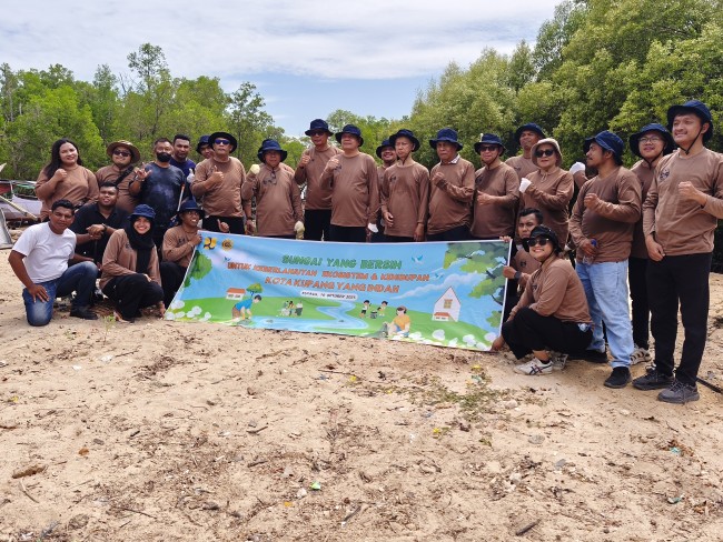 Kolaborasi BBWS NT II Wujudkan Kota Kupang yang Hijau: Pembersihan Sungai Sambut Musim Hujan dengan Kesiapsiagaan