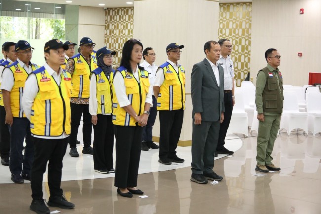 Menjelang Musim Hujan, Kementerian PUPR Gelar Apel Siaga Bencana: Sinergi Infrastruktur untuk Mitigasi Nasional