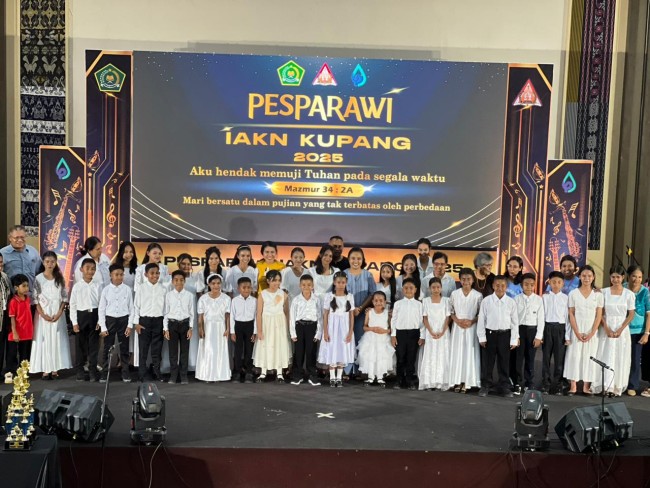 Children Of Solideo dan VG. Merari Soe Harumkan Nama TTS di ajang Pesparawi IAKN