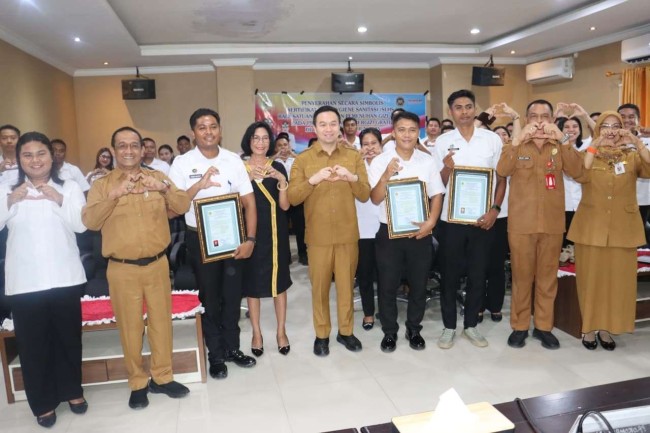 Pemkot Kupang Perkuat Program MBG: Sertifikasi SLHS Jadi Fondasi Layanan Pangan Sehat dan Masa Depan Generasi Kota Kupang