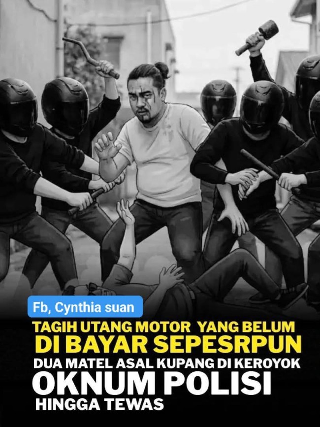 Utang Motor Berujung Maut: Dua Penagih Tewas Dikeroyok, Enam Oknum Polisi Jadi Tersangka