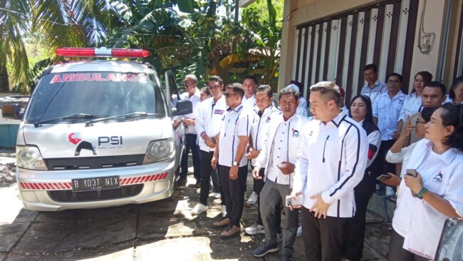 PSI NTT Luncurkan Ambulans Jenazah Gratis di Kupang, Christian Widodo: “Ini Kebutuhan Mendesak Warga”