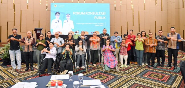 Forum Konsultasi Publik RKPD 2027 Kota Kupang Dorong Pembangunan Inklusif dan Kolaboratif