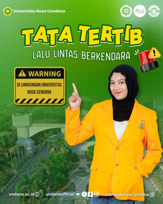 Revolusi Disiplin di Kampus Hijau: Undana ‘Haramkan’ Knalpot Brong dan Batasi Kecepatan 30 KM/Jam!