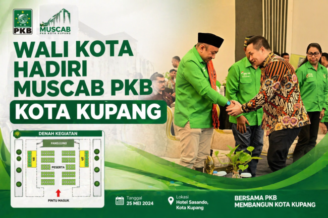 Hadiri Muscab PKB, Wali Kota Kupang Gaungkan Politik Harmoni dan Kolaborasi untuk Rakyat