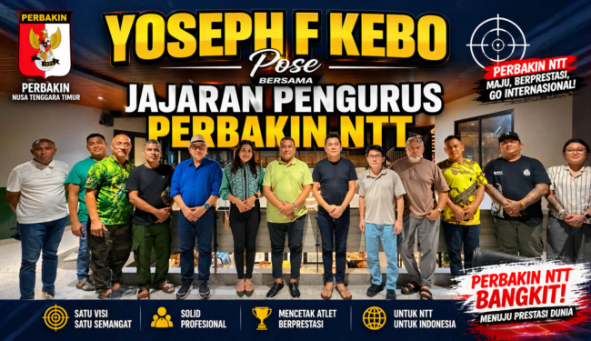 Perbakin NTT “Bangun dari Tidur Panjang”, Yoseph Falen  Kebo Resmi Dilantik  Hari ini