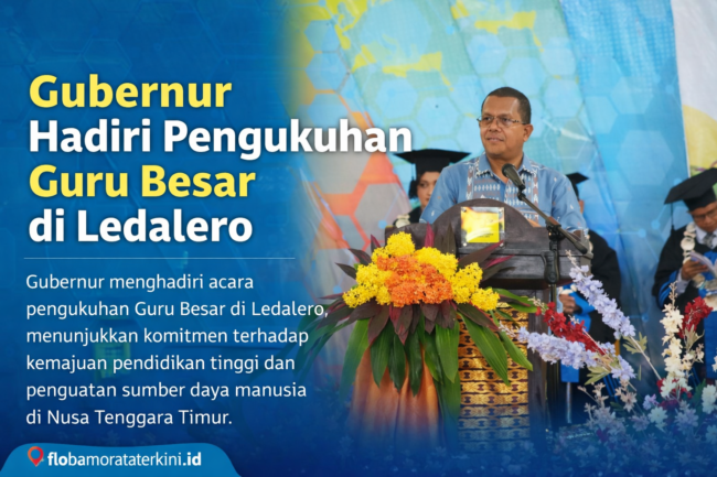 Pengukuhan Prof Otto di IFTK Ledalero, Gubernur NTT: “Politik Tanpa Filsafat Kehilangan Arah”