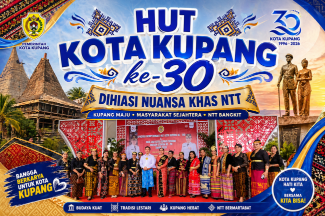 Kota Kupang Rayakan HUT ke-140 dengan Nuansa Budaya Khas NTT