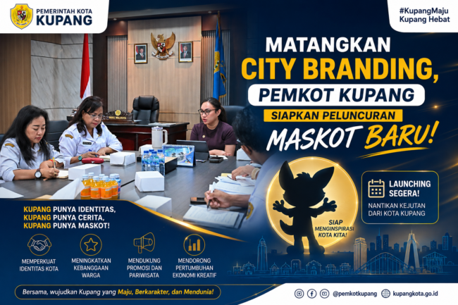 Pemkot Siapkan Peluncuran Maskot Kota dan Perkuat City Branding Berbasis Partisipasi Masyarakat