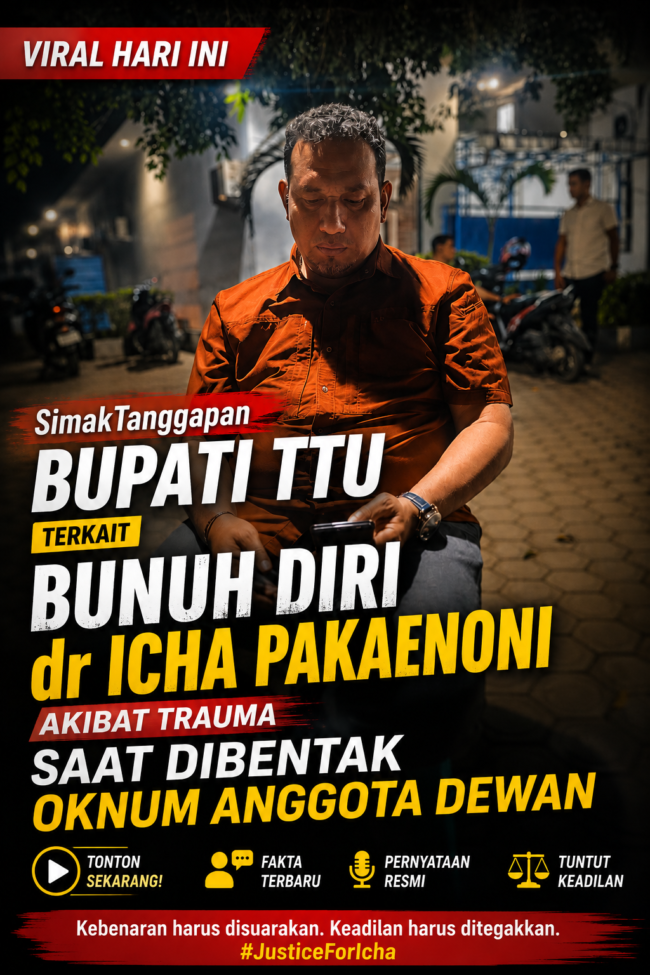 PEMKAB TTU Berduka Cita Atas Wafatnya dr. Icha Pakaenoni dan Menegaskan Komitmen   Dukung Penuh APH
