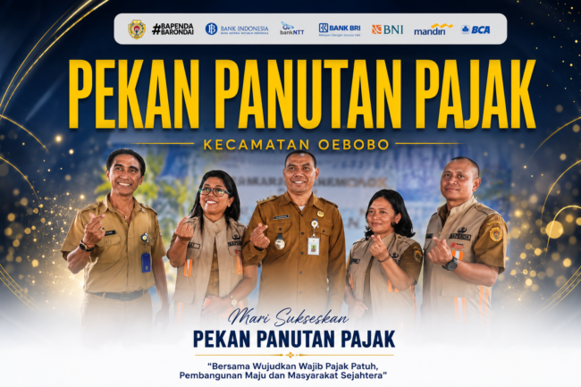Sinergi Strategis: Kolaborasi Camat Oebobo dan Bapenda dalam Optimalisasi PAD Melalui Layanan Jemput Bola