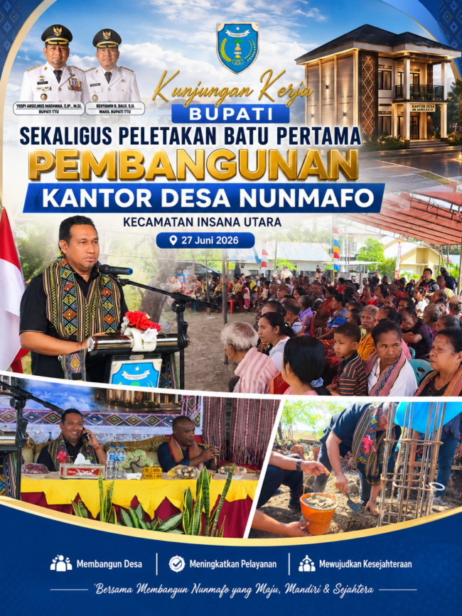 Susah Senang Ditanggung Bersama”: Bupati TTU Falens Kebo Apresiasi Spirit Gotong Royong Warga Nunmafo,