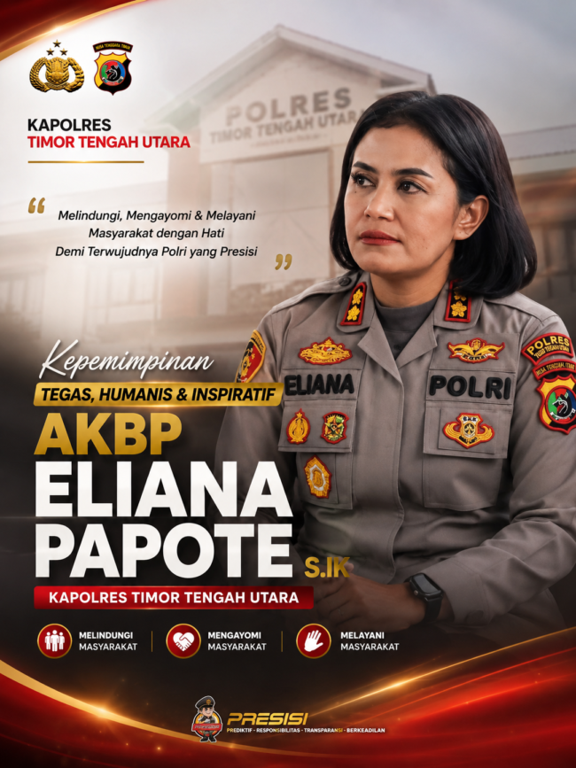 Jelang HUT Bhayangkara ke-80, Kapolres TTU AKBP Eliana Papote Galakkan ‘Polisi Sehat, Masyarakat Damai’