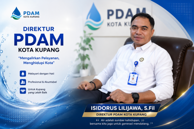 PDAM Kota Kupang Perkuat Transformasi Layanan, Program Buka Segel Ringankan Beban Pelanggan