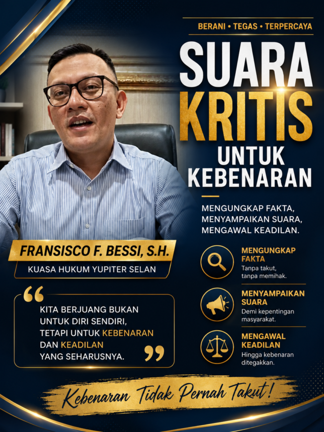 Fransisco Bongkar Dugaan Jaringan Akun Medsos di NTT, Singgung Oknum APH hingga Aliran Dana,