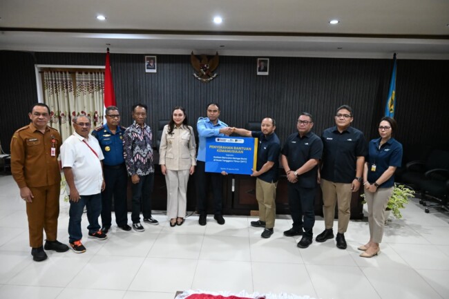 Pemkot Kupang Jadi Jembatan Bantuan untuk Korban Gempa Flores, TASPEN Salurkan Rp155 Juta