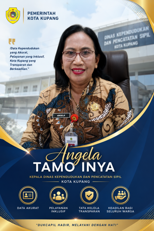 Dukcapil Kota Kupang Genjot Identitas Kependudukan Digital, Jadi Daerah Percontohan Digitalisasi Bansos Nasional