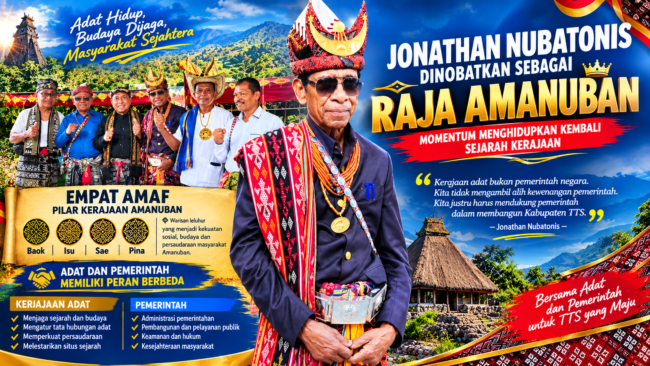 Syukuran Adat di Sonaf Tubuheu, Jonathan Nubatonis: Hikmat Bukan untuk Mencari Nama, tetapi Amanah Sejarah